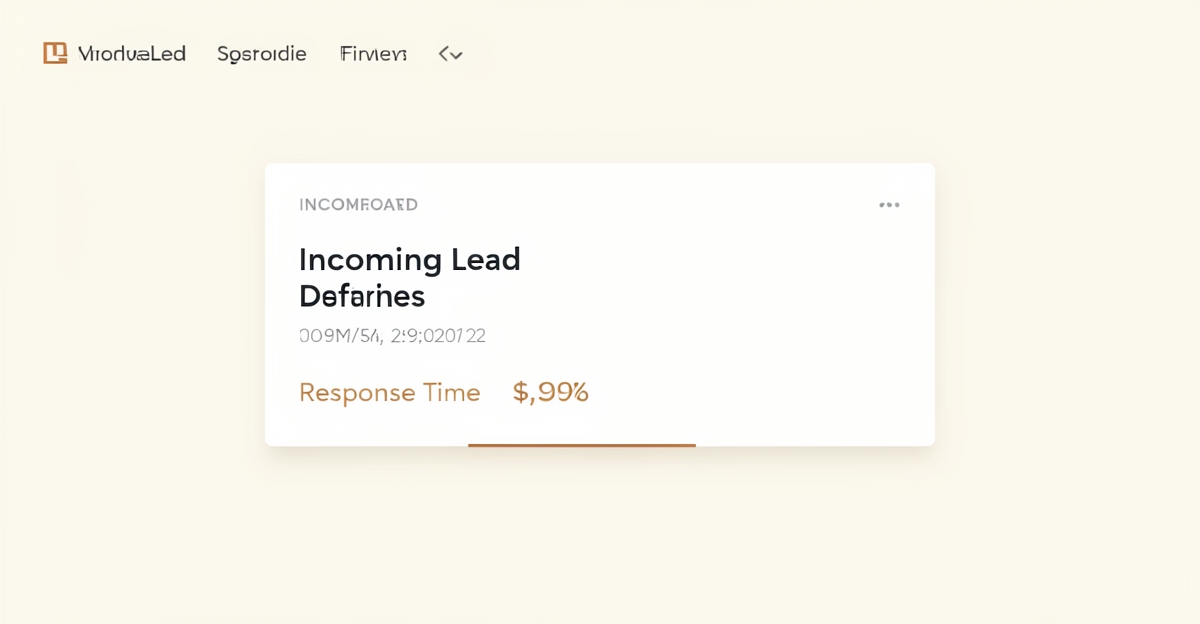 Stop Losing Real Estate Leads at Intake — cover illustration